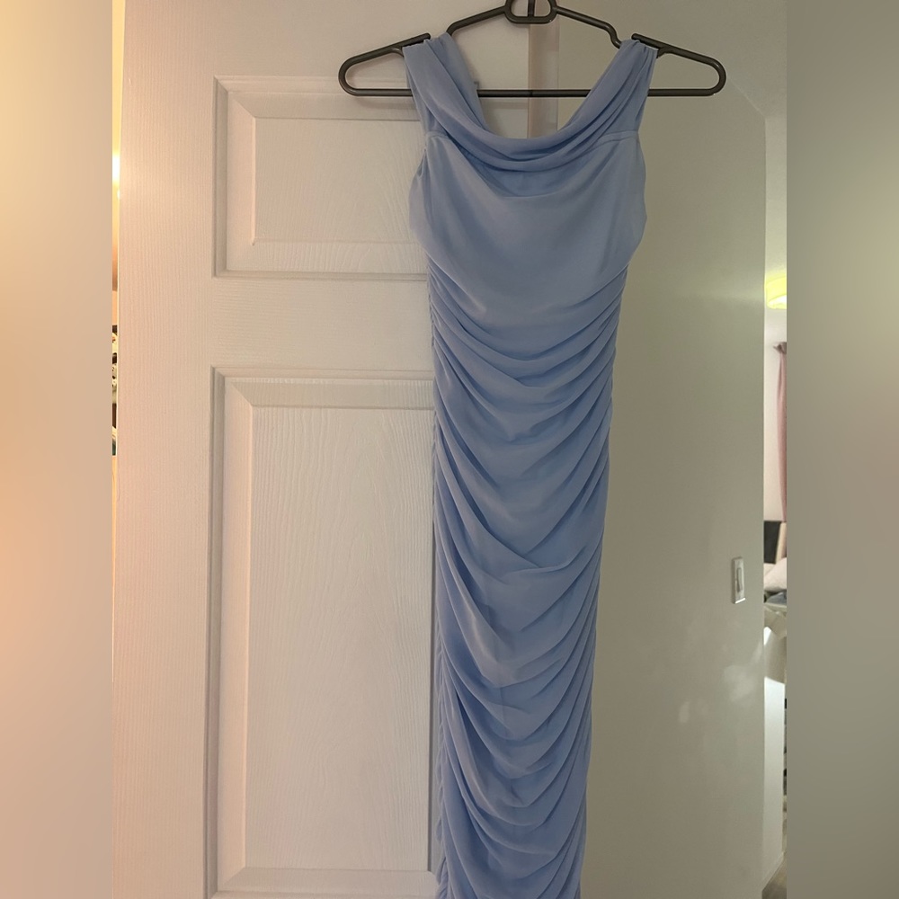 Fashion nova blue dress